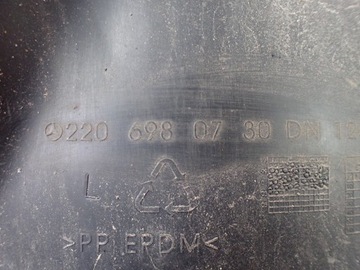 фото thumb №10, Підкрилок лівий перед запчастина задня mercedes w220