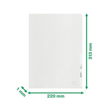 Ofertówki A4 groszkowe 140mic Recycle Leitz 25szt.
