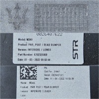 Бампер задній спойлер накладка maserati mc20 mc 20 cielo m240 6702325800 Зі Шроту, фото thumb