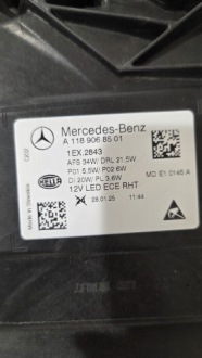 фото thumb №9, Фара перед фара левая mercedes-benz cla c118 x118 a1189068501 рестайлинг
