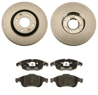 фото thumb №1, Trw гальмівні диски + гальмівні колодки перед citroen berlingo i ii