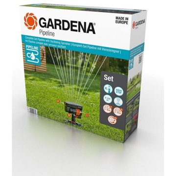 Комплект Gardena с осциллирующим разбрызгивателем 8274