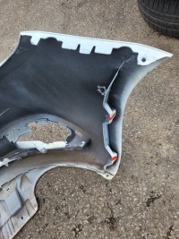 Бампер перед передний белый решётка радиатора решётка радиатора opel corsa e оригинальный номер Доставка, фото thumb