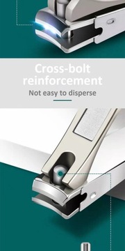 Stainless Steel Anti-Splash Nail Clippers - Bionics Design Manicure & Pedic