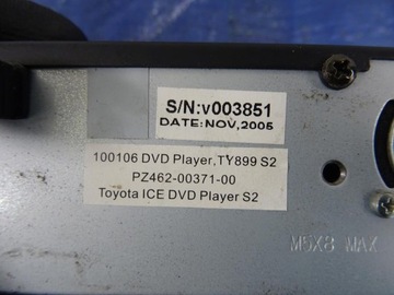 MONITOR ZAGŁÓWEK ZAGŁÓWKI LEXUS RX400H RX DVD