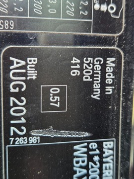 фото thumb №9, Капот bmw 5 f07 gt 416 карбон-черный