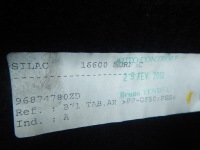 фото thumb №12, Полка багажника задняя citroen c4 ii b7 96874780zd