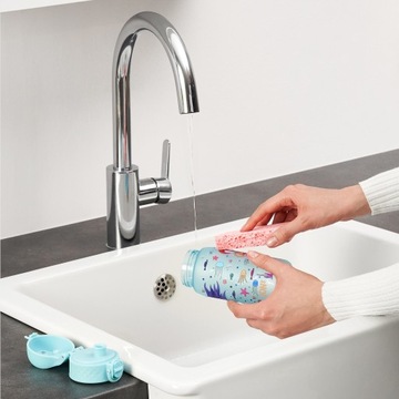 Маленькая бутылочка для воды с русалочками для девушки для велопохода ION8