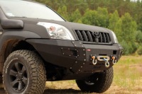 фото thumb №12, Бампер передній сталевий toyota land cruiser j125