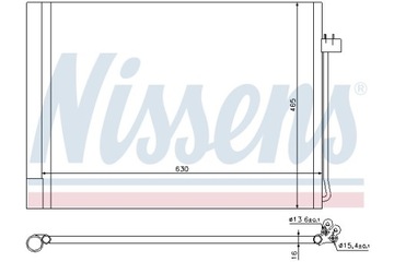 фото thumb №8, Радіаторів кондиціонера конденсатор nissens 940058 []