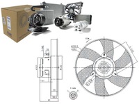 фото thumb №1, Nissens 85799 вентилятор, охлаждение двигателя