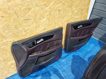 фото thumb №10, Mercedes cls w218 sedan сиденья диван fiolet kpl