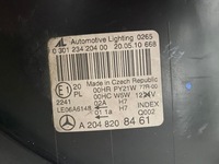 фото thumb №9, Лампа правая фара mercedes c-klasa w204 07-10