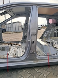 фото thumb №1, Порог блок двигателя левый средний mg 5 ev