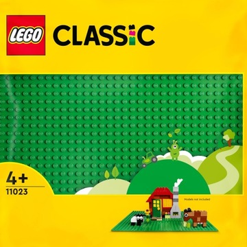 LEGO CLASSIC Зеленая опорная пластина 11023