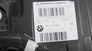 фото thumb №9, Bmw x3 f25 x4 f26 lci лампа правая европа 7401132