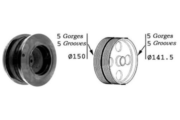 фото thumb №2, Sasic 9001812 колесо ременное, wał коленчатый