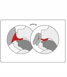 NUK СИЛИКОНОВАЯ МАЛЬКА ANATOMICAL SPACE 0-6M 1 ШТ. + ЧЕХОЛ