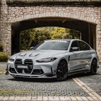 фото thumb №10, Карбонові накладка планки pod пороги do bmw m3 g80/g81 w стиль sooqoo