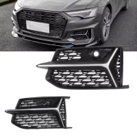 фото thumb №10, Решётка бампера решётка радиатора левая перед audi a6 s6 c8 s-line 19- sport 4k0807151a