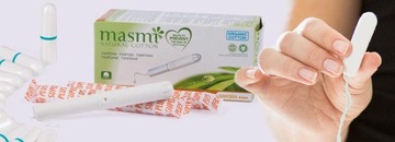 Экологические тампоны Masmi Super Plus (с аппликацией) 14 шт.