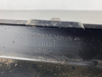 CITROEN C3 II DOKŁADKA ZDERZAKA LISTWA TYŁ 2008-2016