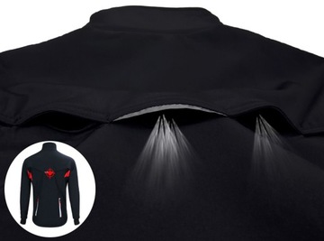 МУЖСКАЯ ТЕРМОВЕЛОСИПЕДНАЯ КУРТКА WINDSTOPPER ДЛЯ ЗАМОРОЗОВ