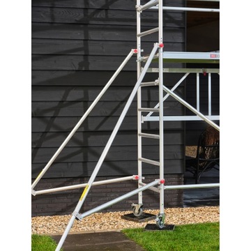 Rusztowanie aluminiowe jezdne ALTREX 3.80m rob NEW