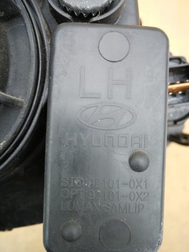 фото thumb №9, Hyundai i10 рестайлінг 11- лампа ліва перед ліва передня 92101-0x1