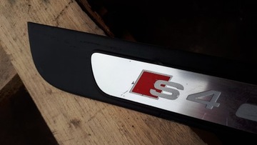 фото thumb №7, S4 b8 a4 планки накладки пороговые перед зад sline