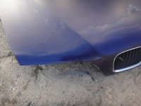 Капот кришка двигуна bmw 5 e39 седан універсал montrealblau Зі Шроту, фото thumb