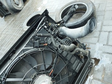 фото thumb №6, Vw touareg ii 4.2 tdi pas переднє балка радіатор вентилятор 7p6805594c