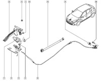 фото thumb №7, Замок капот renault scenic iii 656010010r