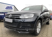 фото thumb №8, Спойлер накладка бампера перед touareg 7p 2010-2014 ver2 tfb тюнинг