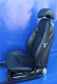 фото thumb №14, Сидіння лівий водія чорний шкіра designo mercedes sl r230 w230 sl350 sl500