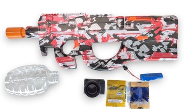 P90 KARABIN AUTOMATYCZNY NA KULKI ŻELOWE WODNE ORBEEZ PISTOLET Bezpieczny