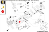 фото thumb №14, Поліуретанова втулка стабілізатора заднього wew audi seat skoda vw