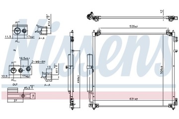 фото thumb №13, Радіаторів кондиціонера nissens 941164 lr062424 land rover