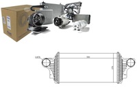 фото thumb №1, Интеркулер mercedes gl x164 m w164 3.0d/4.0d