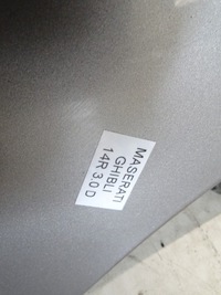 фото thumb №13, Капот крышка крышка багажника двигателя maserati ghibli iii серебристая