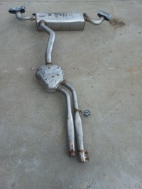 фото thumb №1, Audi q7 4m 15- гаситель труба выхлоп 4m0253611n