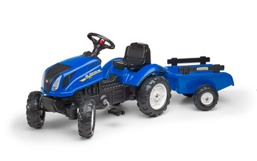 FALK New Holland Педальный трактор, большой прицеп
