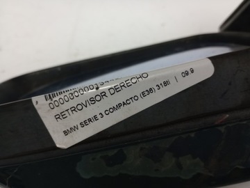 фото thumb №11, Bmw e36 зеркало правые 4pin e9014062 европа