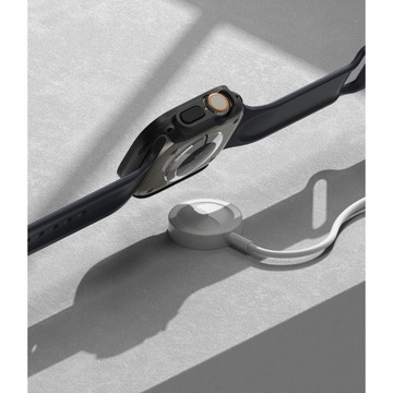 НАБОР RINGKE SLIM 2-PACK APPLE WATCH ULTRA 1 / 2 (49 ММ) ПРОЗРАЧНЫЙ и МАТОВЫЙ ЧЕРНЫЙ