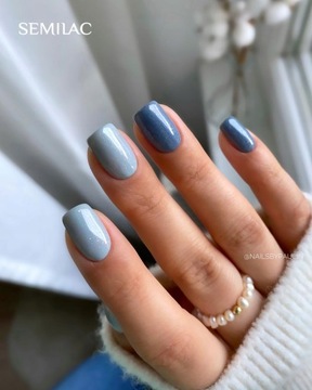 SEMILAC HYBRID POLISH 323 ICY MINT SHIMMER 7 МЛ