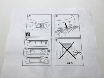 фото thumb №9, Планка номерного знака реєстраційний citroen ds3