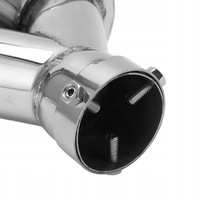 фото thumb №9, Сріблястий автомобіль подвійний вихід труба вихлопна