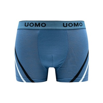 НАБОР МУЖСКИХ БОКСЕРСКИХ ТРИСОВ UOMO, 8 шт., L