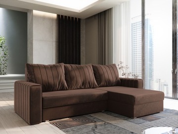 MODERN CARL угловой диван, современная функция сна