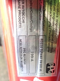 фото thumb №11, Крышка багажника задняя с стекло fiat panda ii 199/a 05r